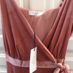 Ali & Jay velvet dress